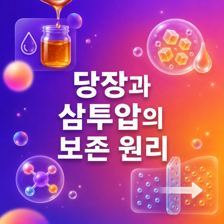 잼은 설탕이 많은데 왜 쉽게 상하지 않을까? 당장과 삼투압의 보존 원리 1 당장과 삼투압의 보존 원리