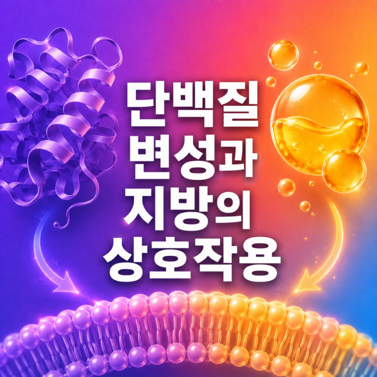 우유는 왜 가열하면 표면에 막이 생길까? 단백질 변성과 지방의 상호작용 2 단백질 변성과 지방의 상호작용