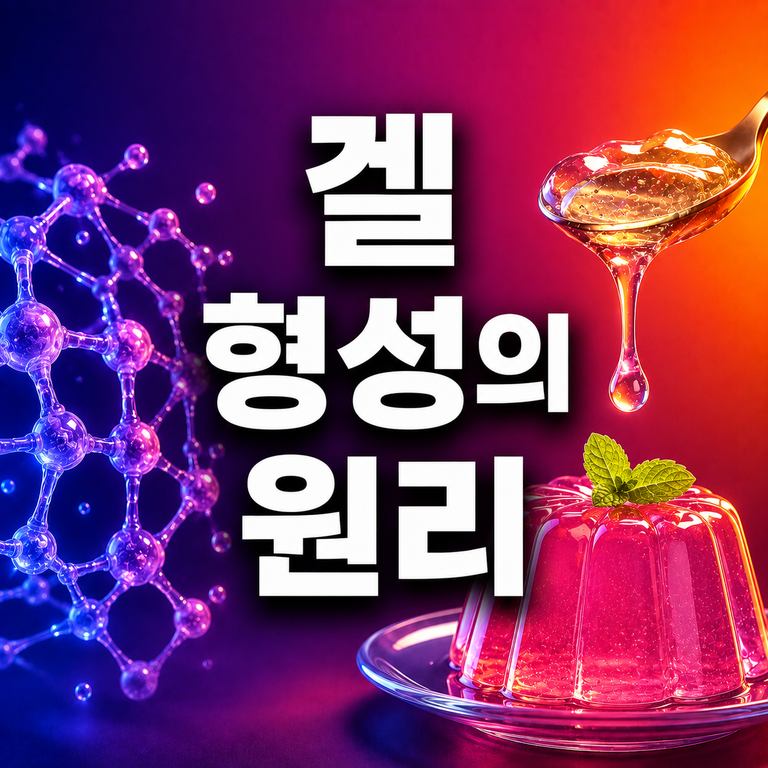 젤리는 왜 차가워지면 굳을까? 겔 형성의 원리 8 겔 형성의 원리