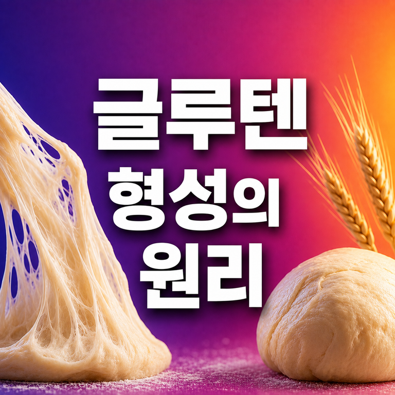 빵 반죽은 왜 치댈수록 탄력이 생길까? 글루텐 형성의 원리 5 글루텐 형성의 원리
